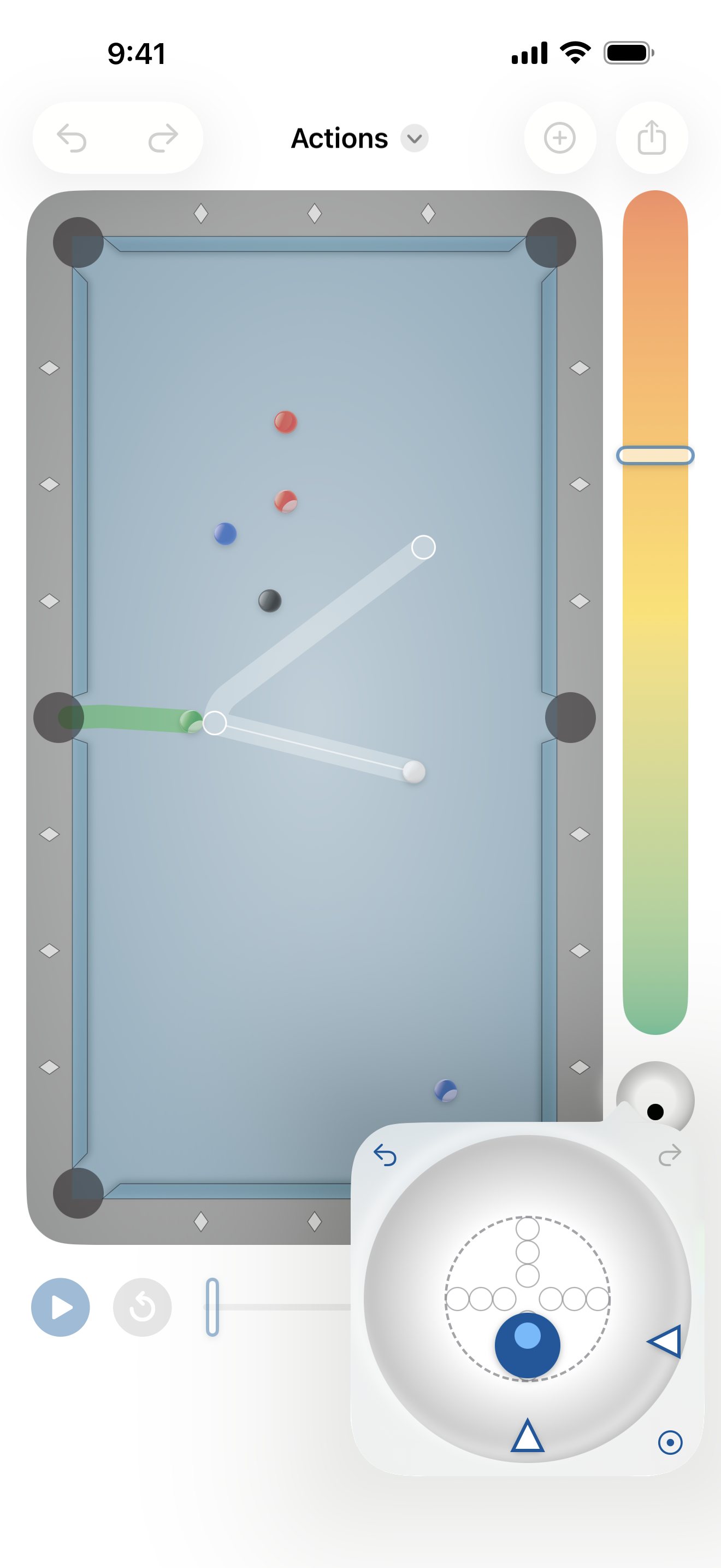 Billiard Shot Studio screenshot