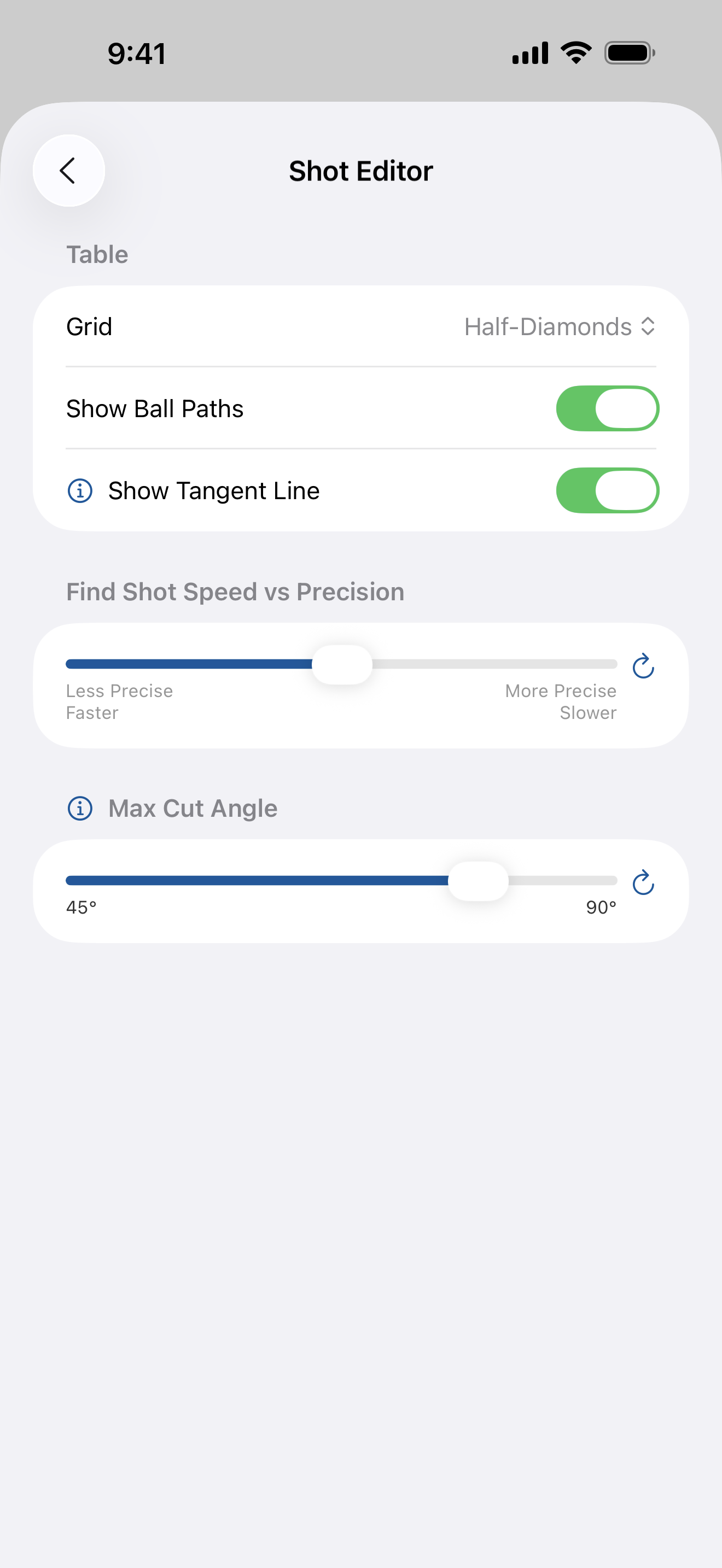 Billiard Shot Studio screenshot